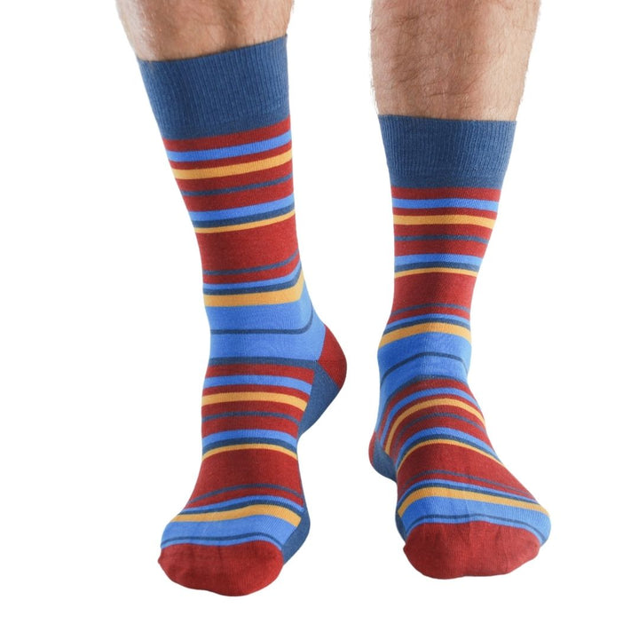 Multi stripe 2 pairs Bamboo Socks