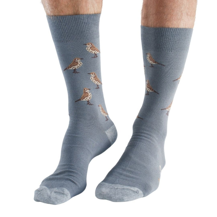 Garden Birds 4 pairs Bamboo Socks