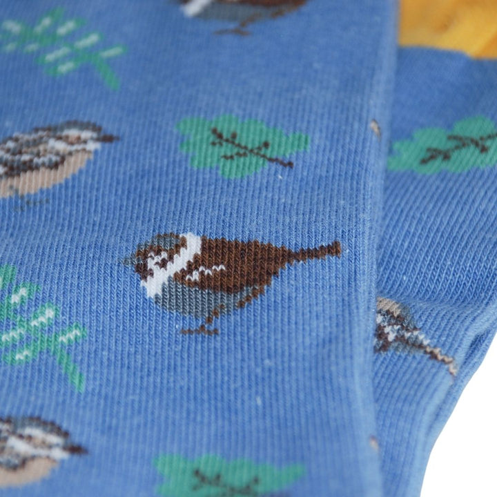 Garden Birds 4 pairs Bamboo Socks