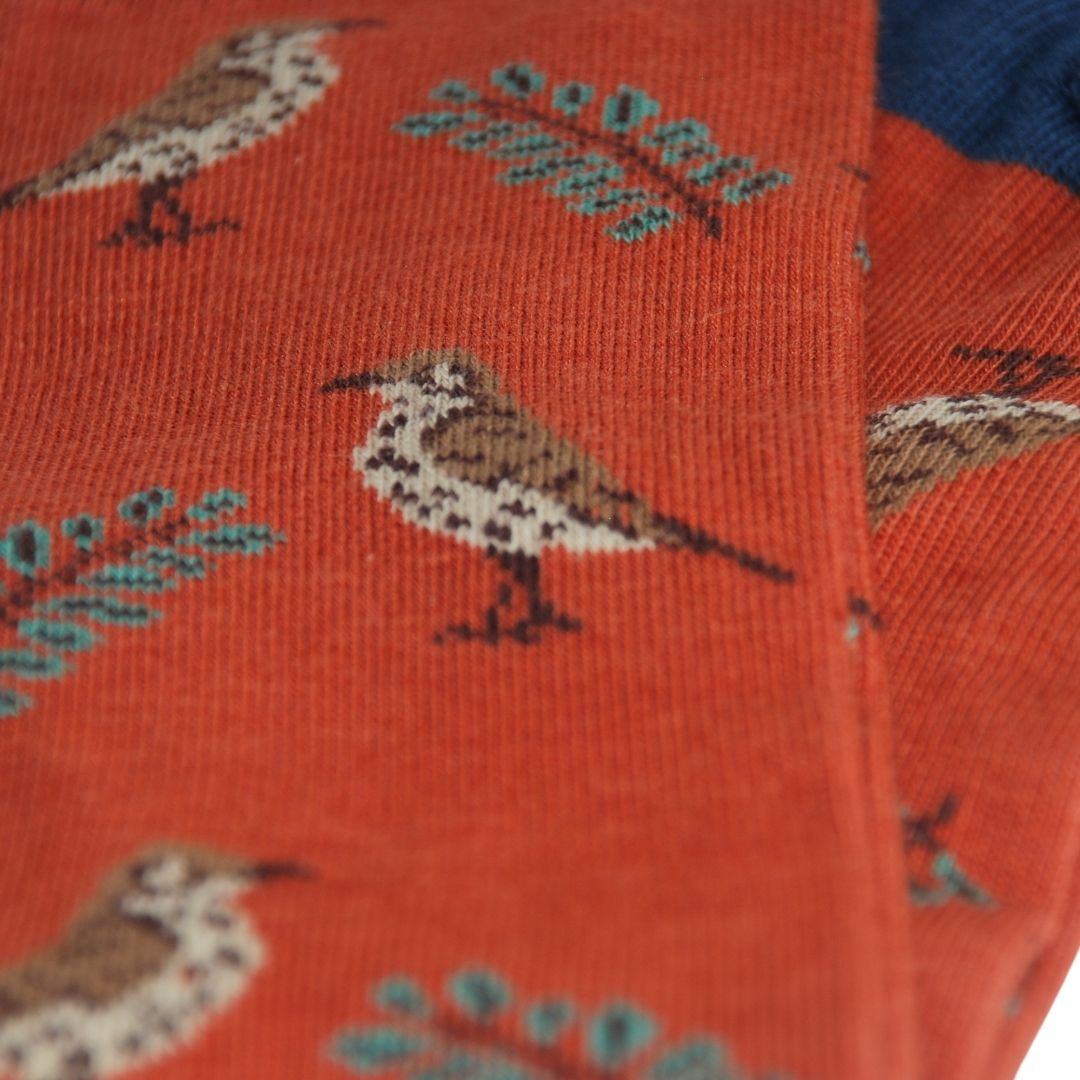 Garden Birds 4 pairs Bamboo Socks