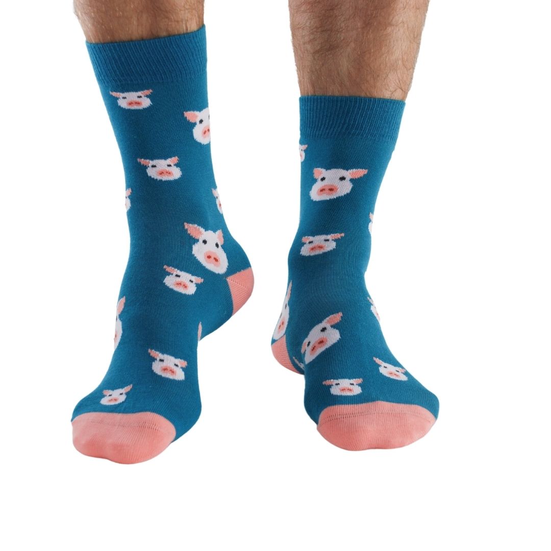 Pigs 3 pairs Bamboo Socks