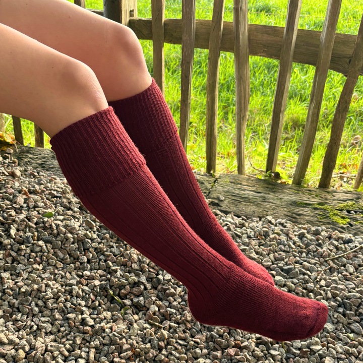 Wool Welly Socks