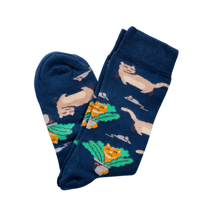 Cat 4 pairs Bamboo Socks