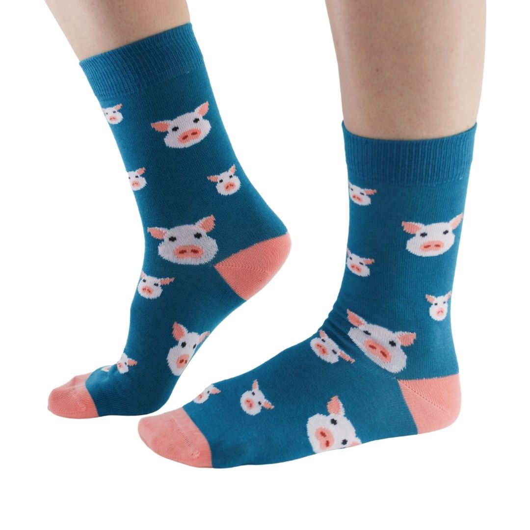 Pigs Bamboo Socks