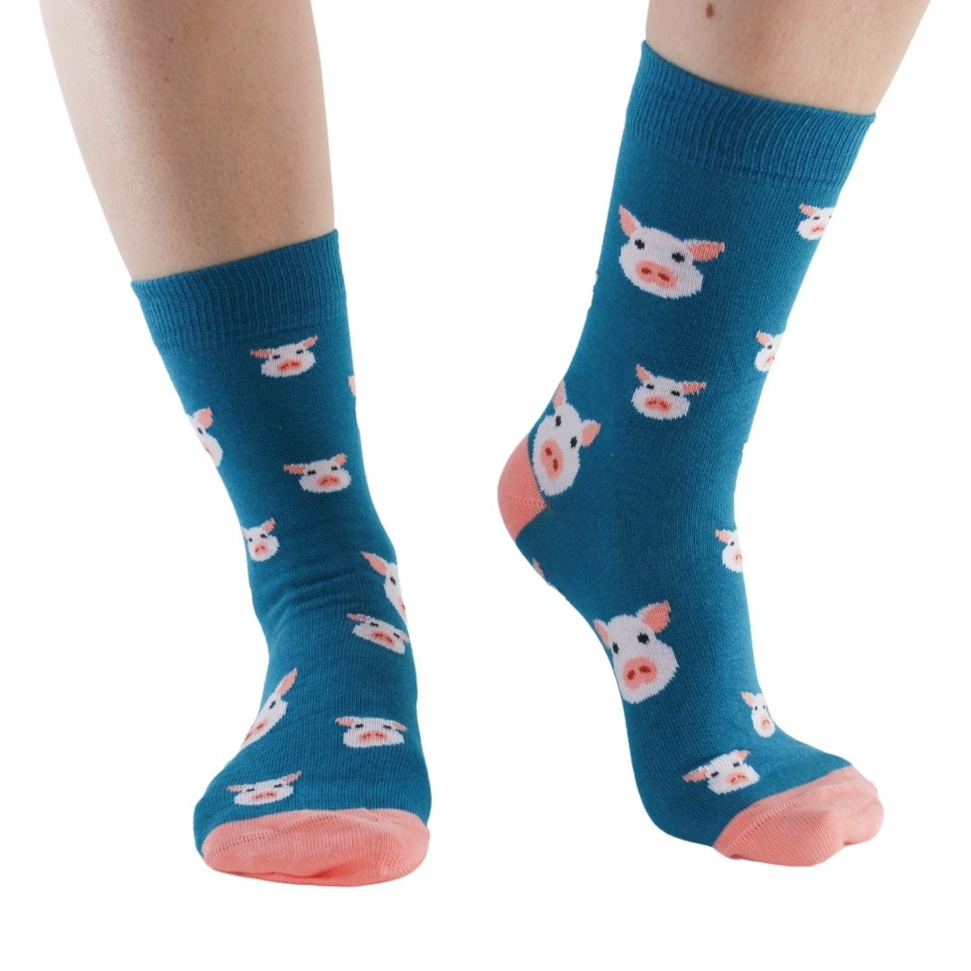 Pigs 3 pairs Bamboo Socks