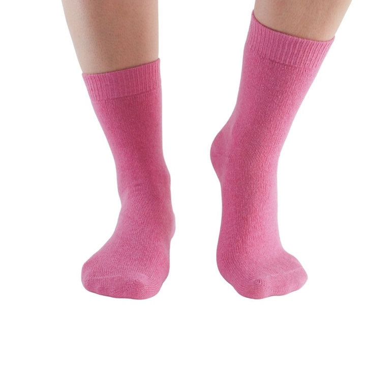 Cashmere and Merino Wool Calf Length Socks