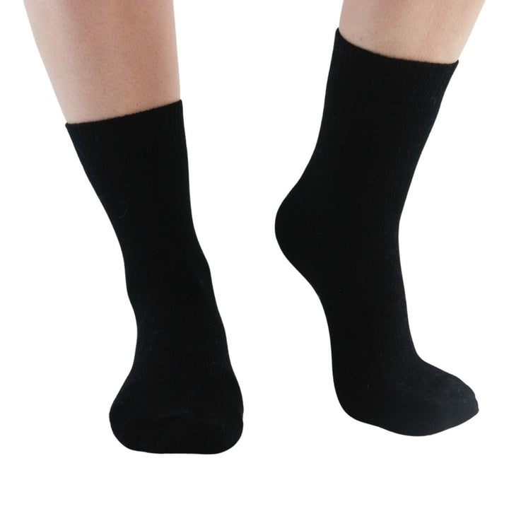 Cashmere and Merino Wool Calf Length Socks