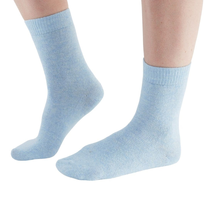 Cashmere and Merino Wool 2 pairs Calf Length Socks