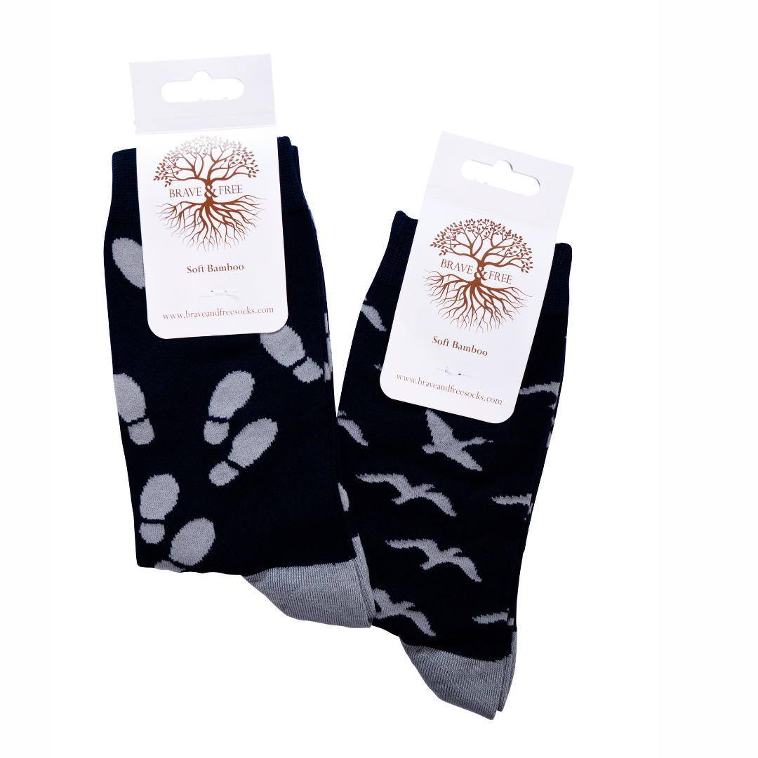 Brave and Free 4 pairs Bamboo Socks