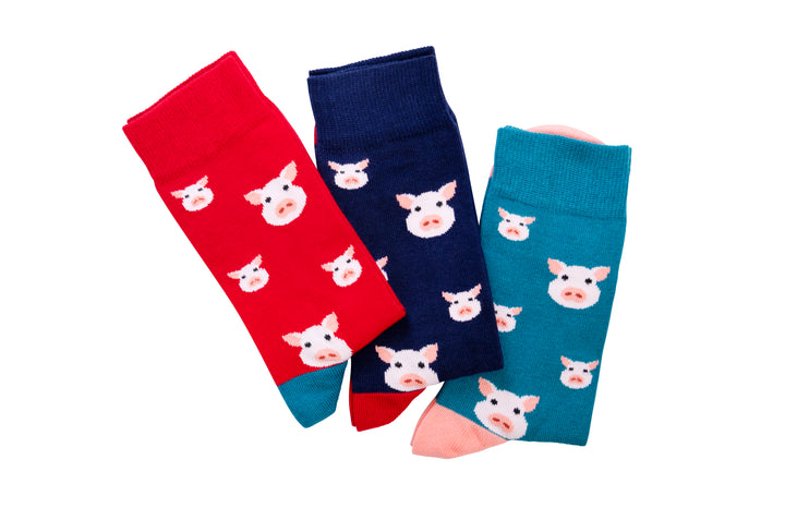 Pigs Bamboo Socks