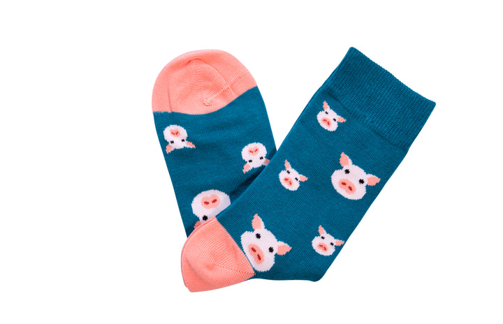 Pigs 3 pairs Bamboo Socks