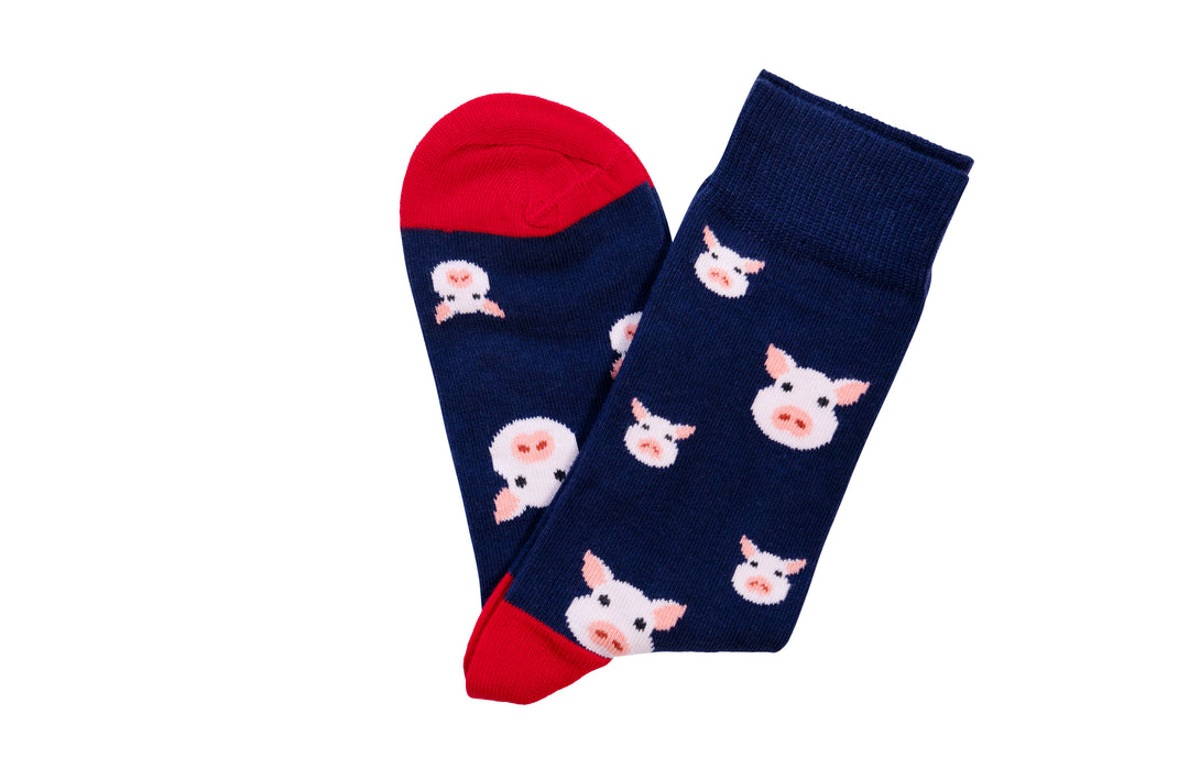 Pigs 3 pairs Bamboo Socks