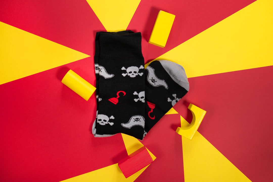 Pirate 4 pairs Bamboo Socks