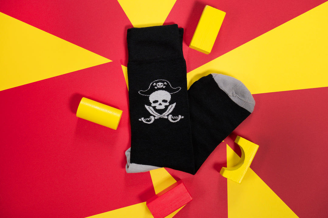 Pirate 4 pairs Bamboo Socks